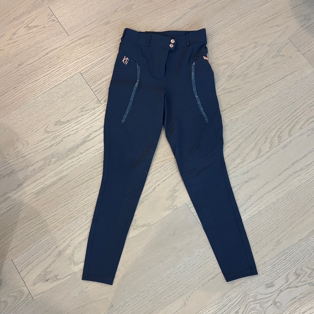 Navy Performance Riding Leggings